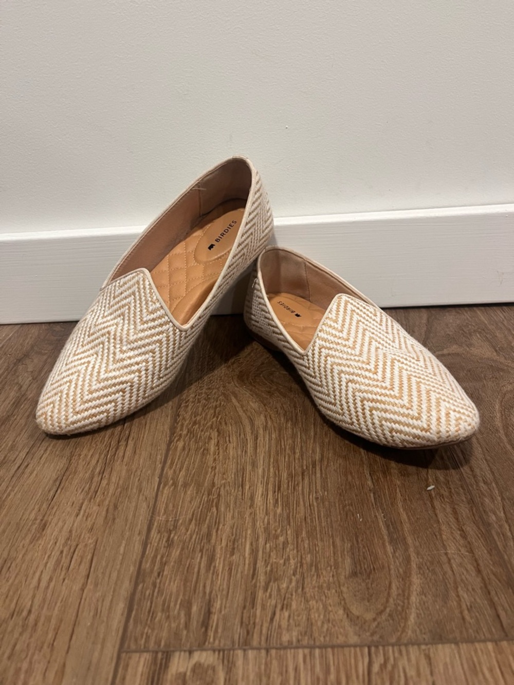 Birdies The Heron in Chai Chevron Size 8 - Picture 4 of 13